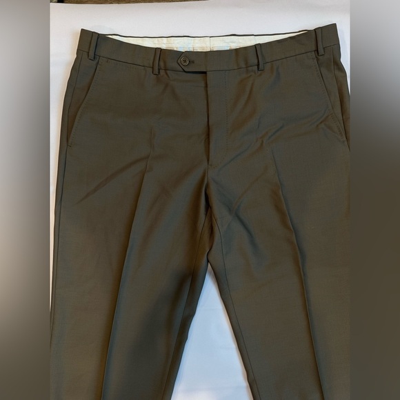 Armani Collezioni Men’s Khaki Dress Pants 40х31 - Picture 3 of 9